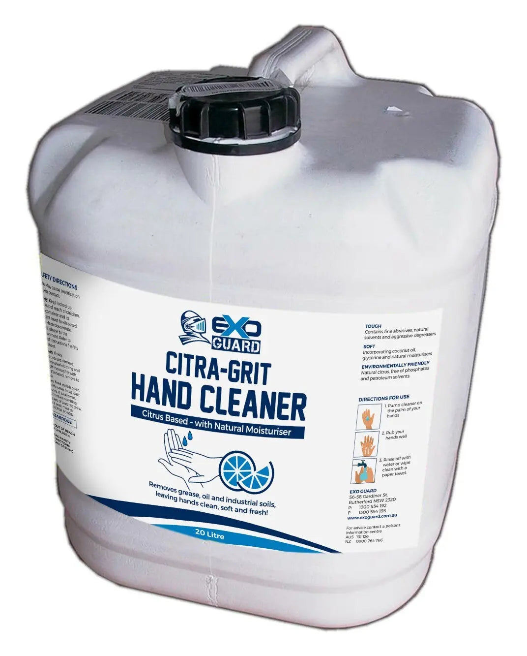 ExoGuard™ Citra Grit Hand Cleaner - 20kg Industroquip