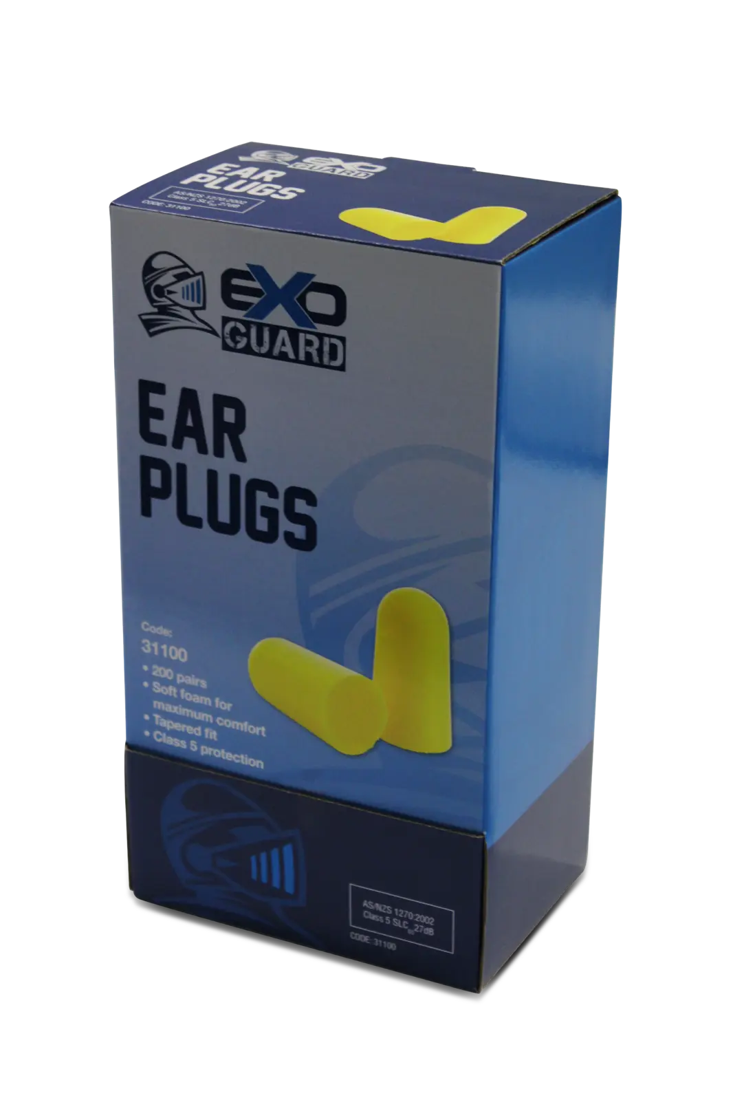 ExoGuard® Bullet Earplugs - Uncorded (Pack of 200 Pairs) Exoguard