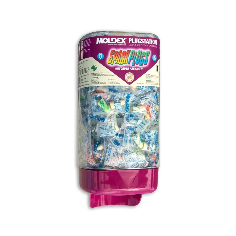 Moldex SparkPlugs® Uncorded Packaged PlugStation® Moldex