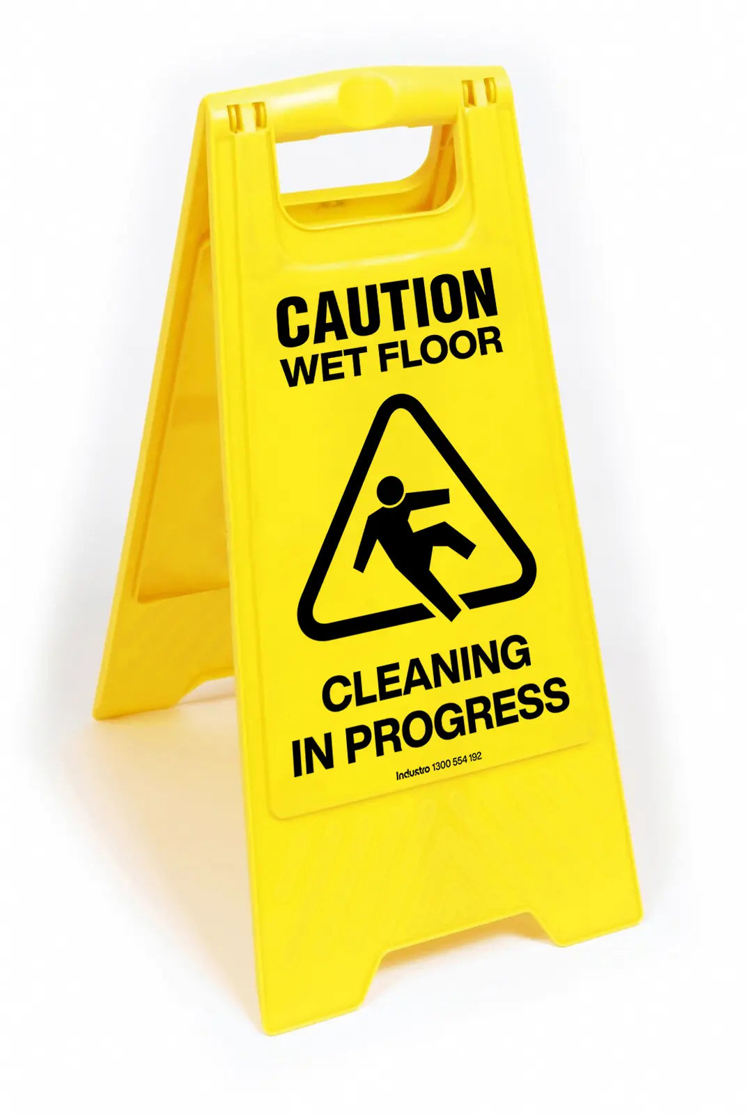 Plastic Floor Safety Sign - Wet Floor