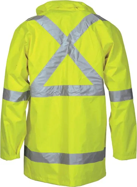 DNC® 2 in 1 Rain Jacket Hi-Vis Cross Back