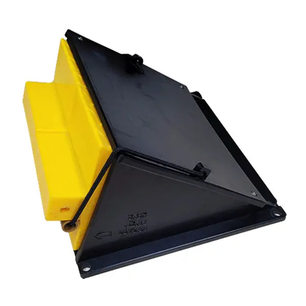 Wheel Chock Set with Mounting Bracket Exoguard