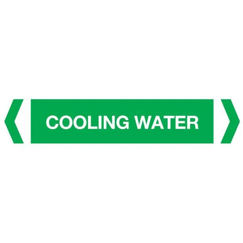 Cooling Water Pipe Marker (Pack Of 10) Industroquip