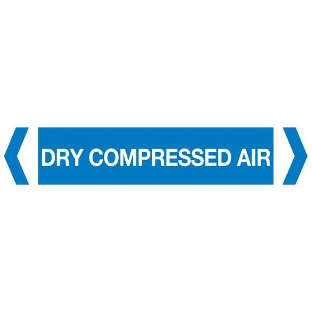 Dry Compressed Air Pipe Marker (Pack Of 10) Industroquip