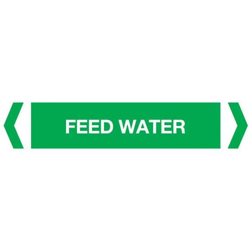 Feed Water Pipe Marker (Pack Of 10) Industroquip