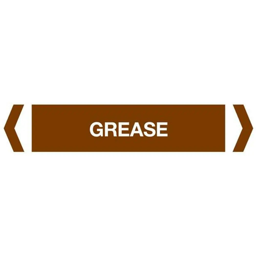 Grease Pipe Marker (Pack Of 10) Industroquip