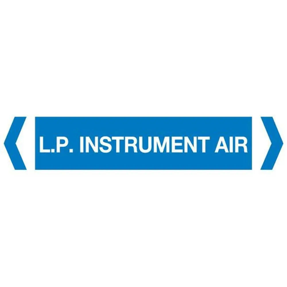 LP Instrument Air Pipe Marker (Pack Of 10) Industroquip