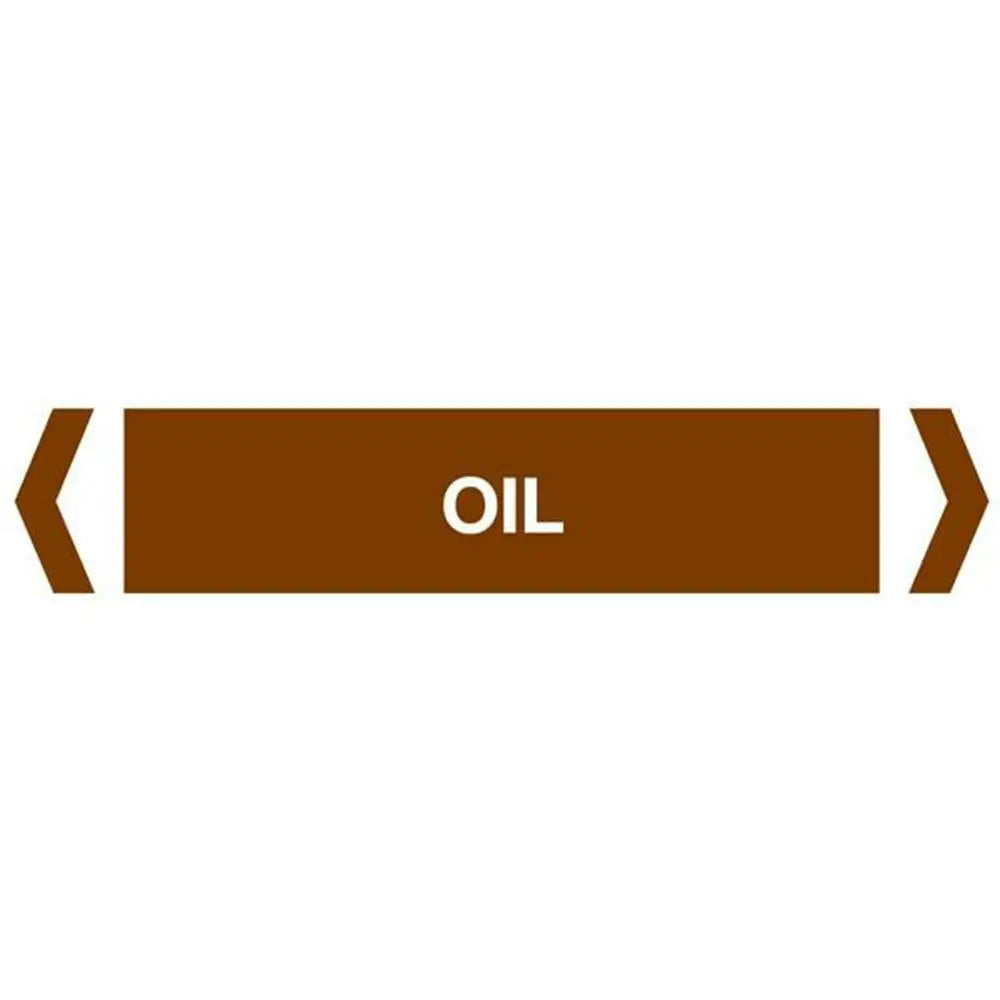 Oil Pipe Marker (pack Of 10) Industroquip