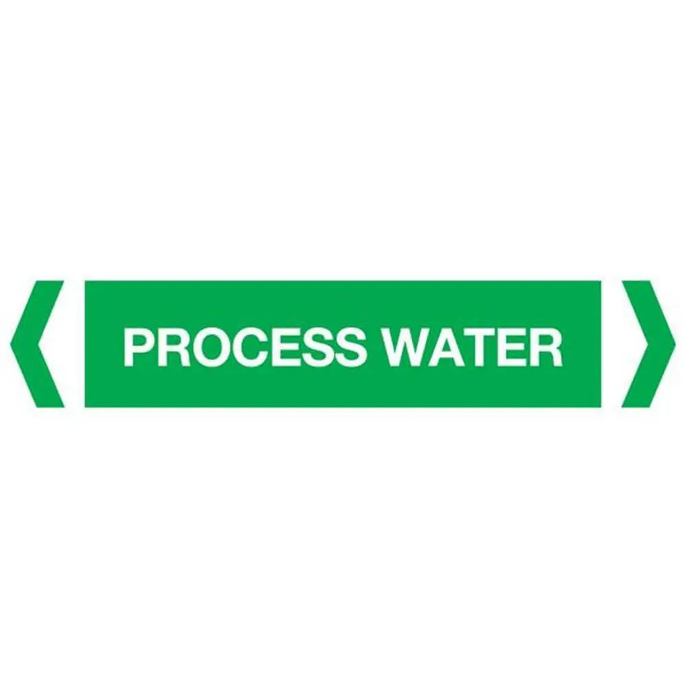Process Water Pipe Marker (Pack Of 10) Industroquip