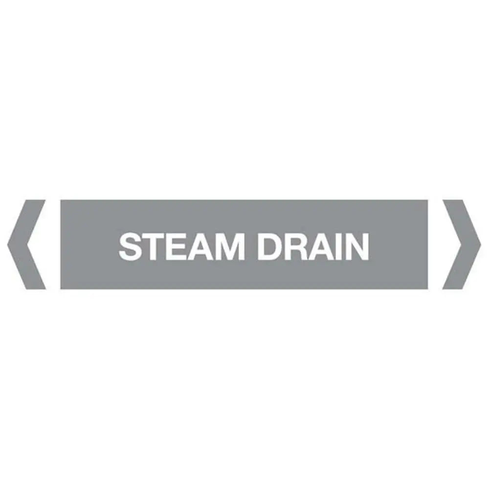 Steam Drain Pipe Marker (Pack Of 10) Industroquip