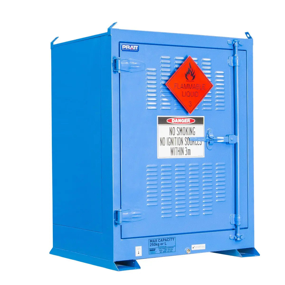 250 Litre Outdoor Dangerous Goods Storage Cabinet Pratt Safety
