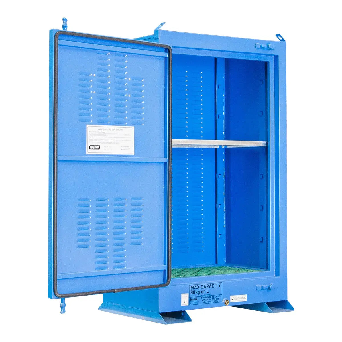 80 Litre Outdoor Dangerous Goods Storage Cabinet Pratt Safety