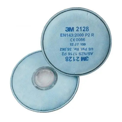 3M™ 2128 GP2 Particulate Filter w/ Nuisance Level Organic Vapour/Acid Gas Relief (Pair) 3M