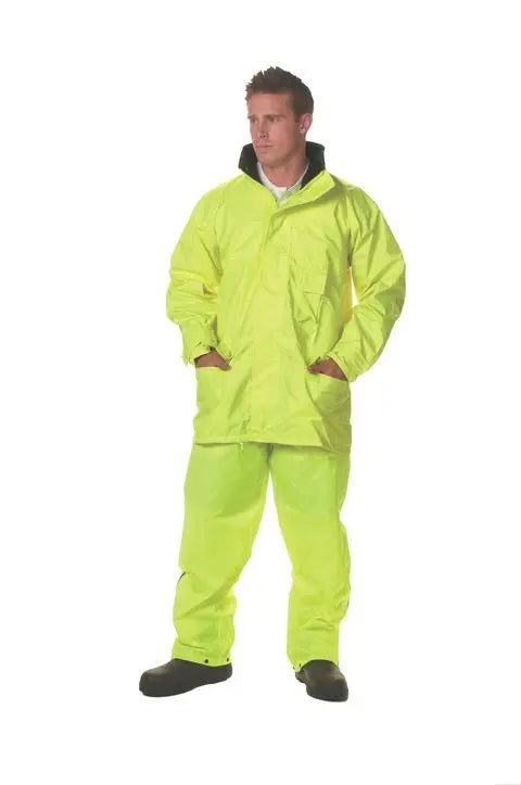 Hi Vis Rain Jacket & Pants Set Prochoice