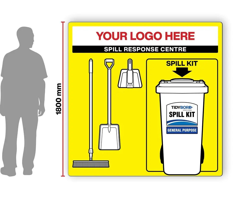 General Purpose Spill Response Centre - Wall Mount TidyBord