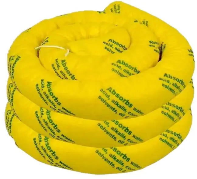 General Purpose Absorbent Minibooms 75mm x 3.0m