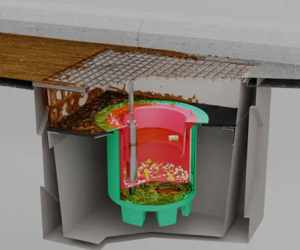 Stormwater Isolation and Pollution Protection System with Installation Kit DrainSAFE™