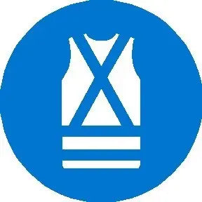 Safety Vest Mandatory Decals - 100mm Industroquip