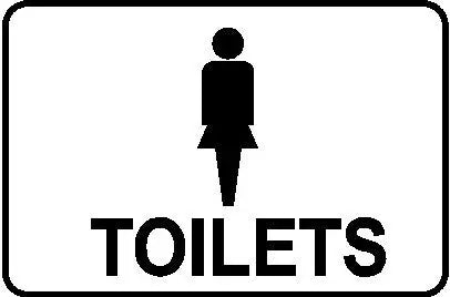 Notice Sign - Ladies Toilets Industroquip