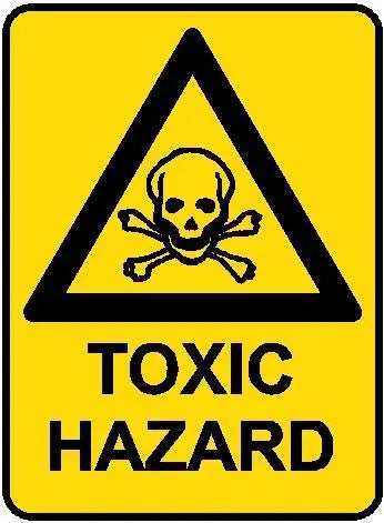 Hazard Sign - Toxic Hazard Industroquip