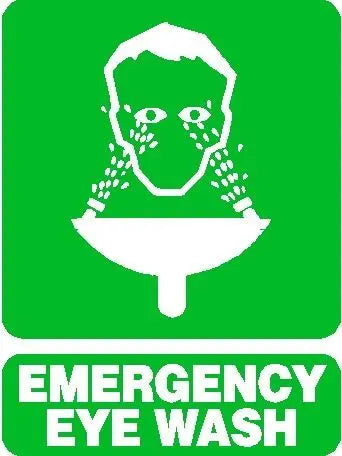 Emergency Sign - Eye Wash Industroquip