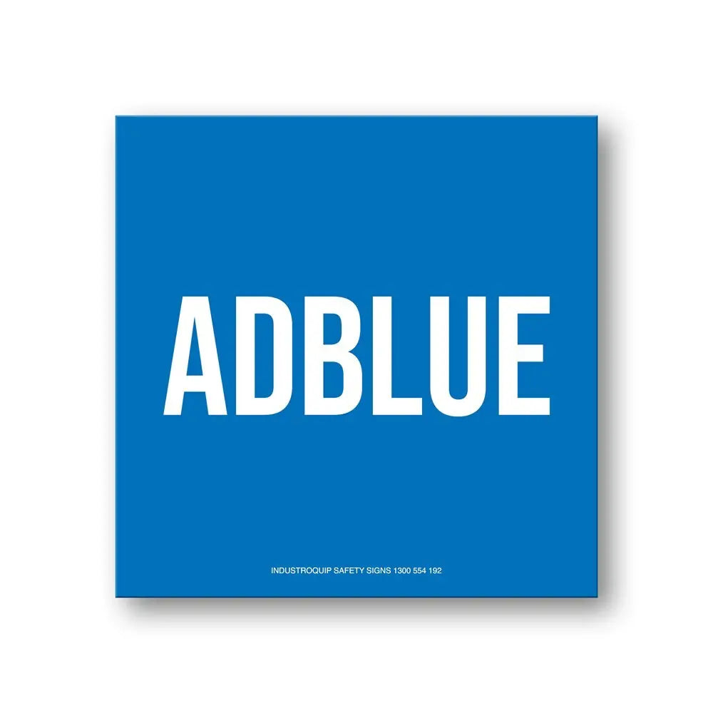 Adblue Stickers - Pack of 10 Industroquip