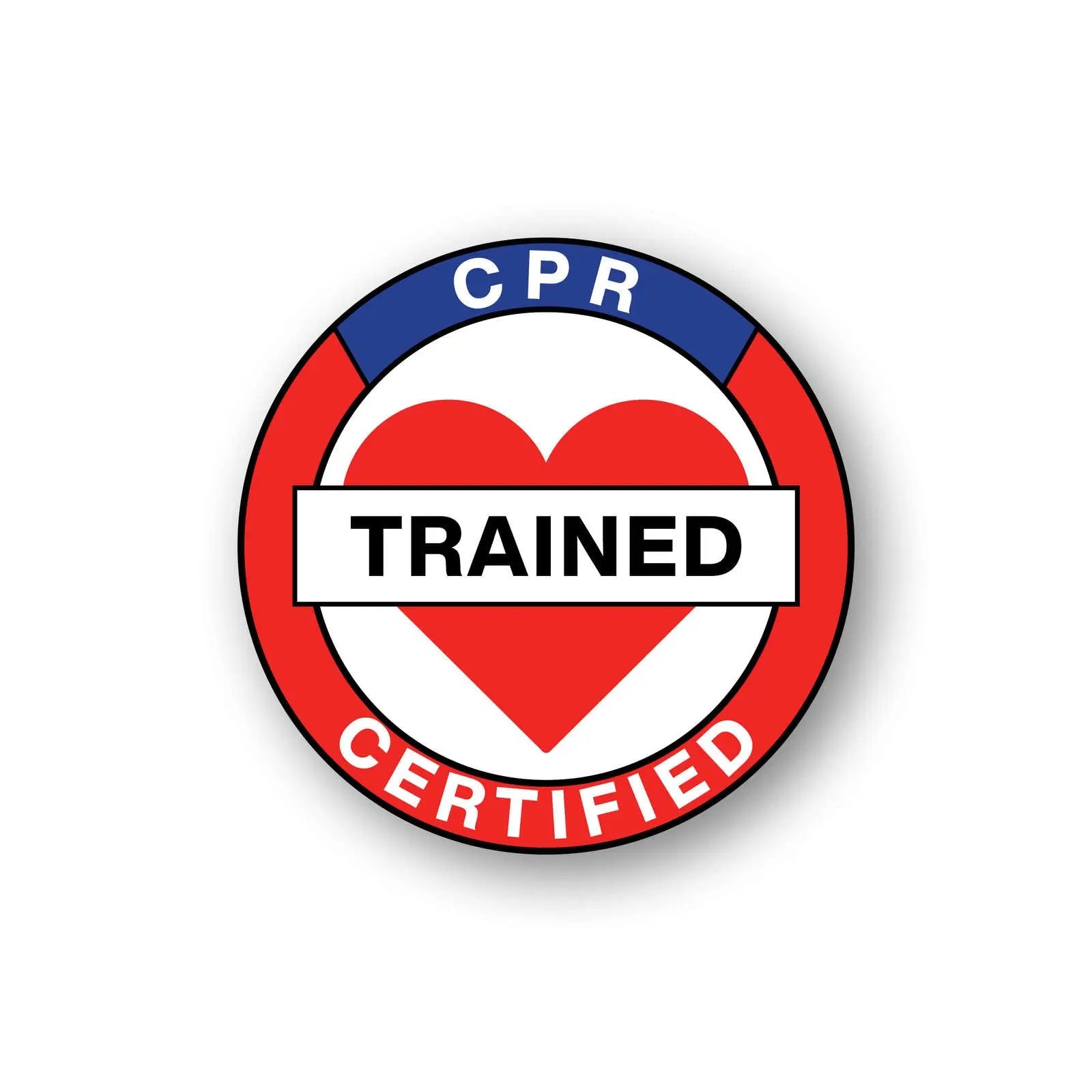 CPR Certified Stickers - Pack of 10 Industroquip