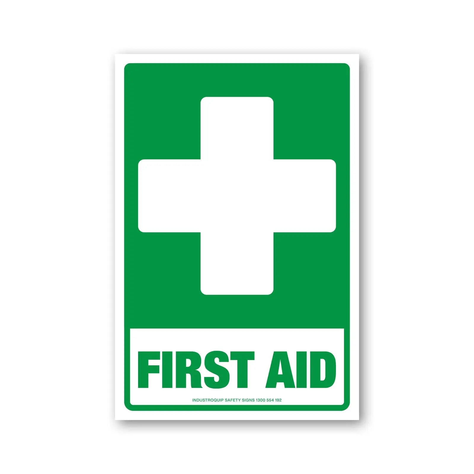 First Aid Stickers - Pack of 10 Industro