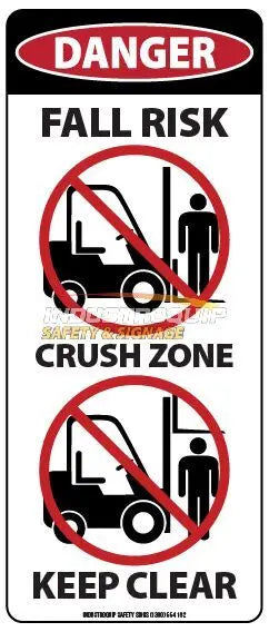 Forklift Mast Safety Sticker Industroquip