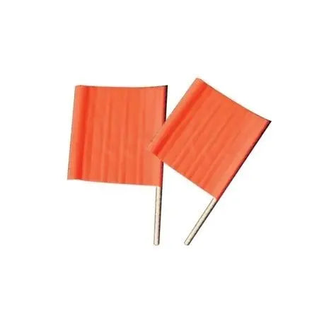 Multi Message Sign Flags - Orange Industro