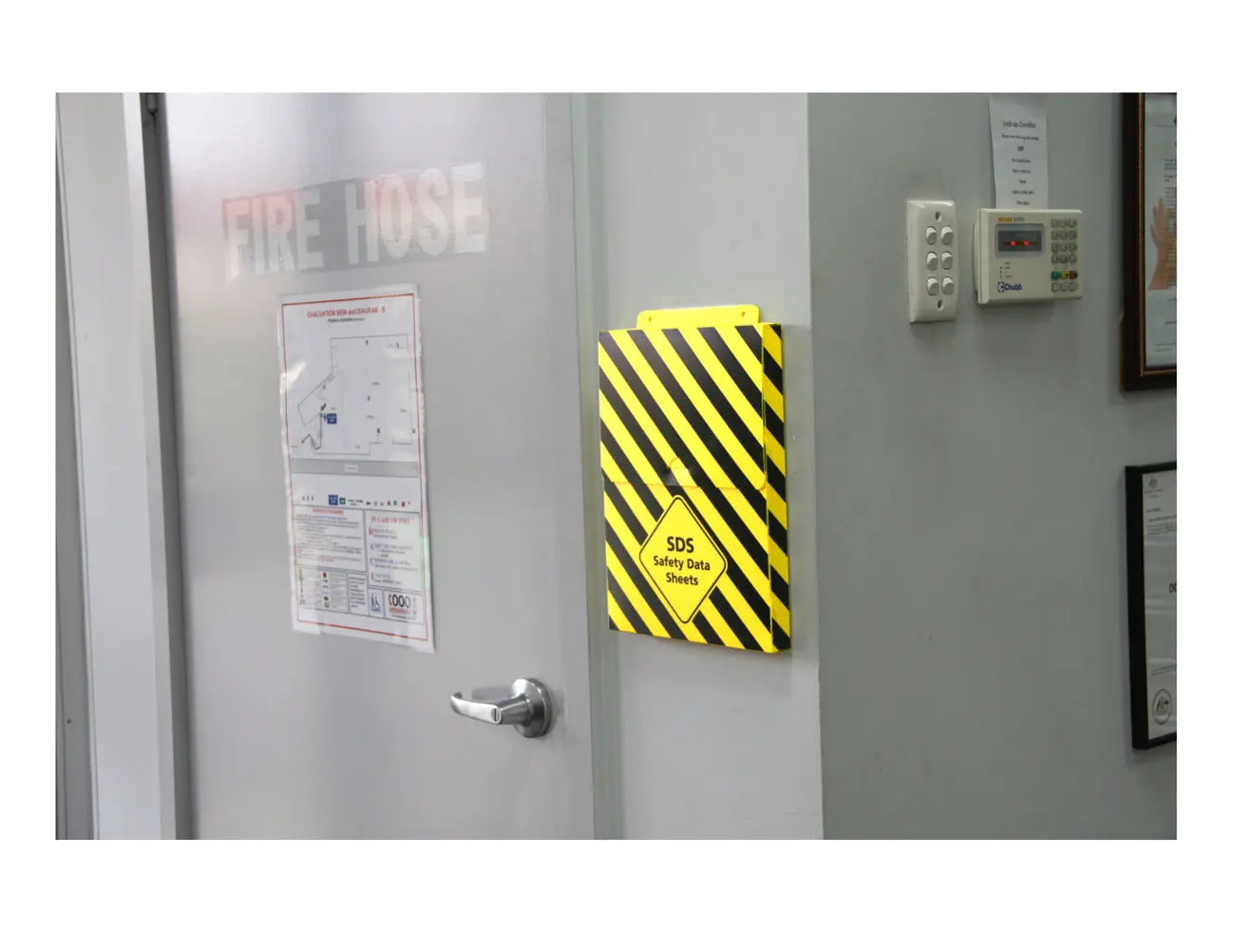 SDS Wall Mount Poly Box Exoguard