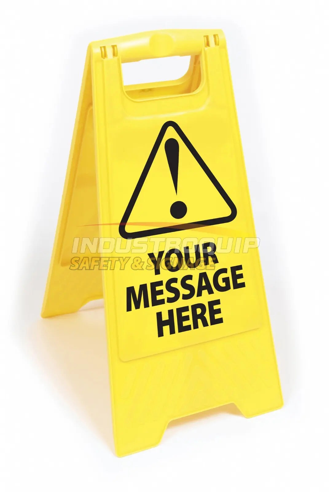 Plastic Floor Safety Sign - Custom Text Industroquip