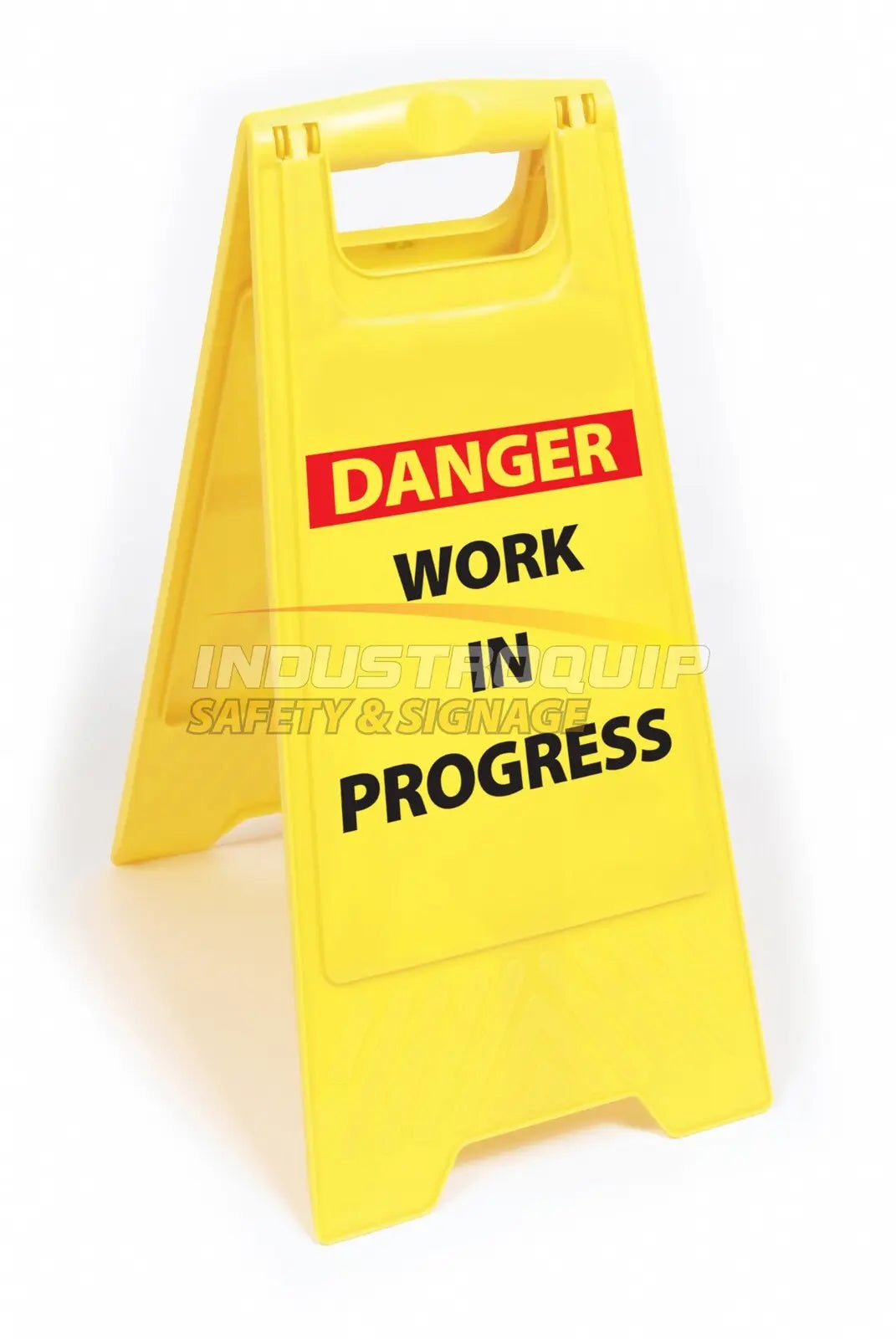 Danger Work in Progress Floor Sign Industroquip