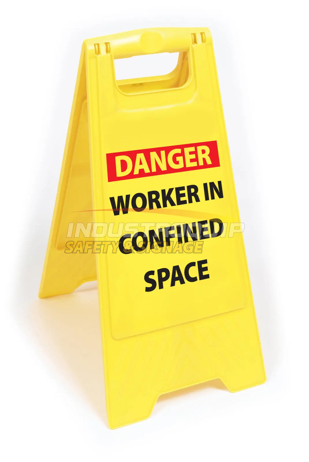 Danger Worker in Confined Space Floor Sign Industroquip