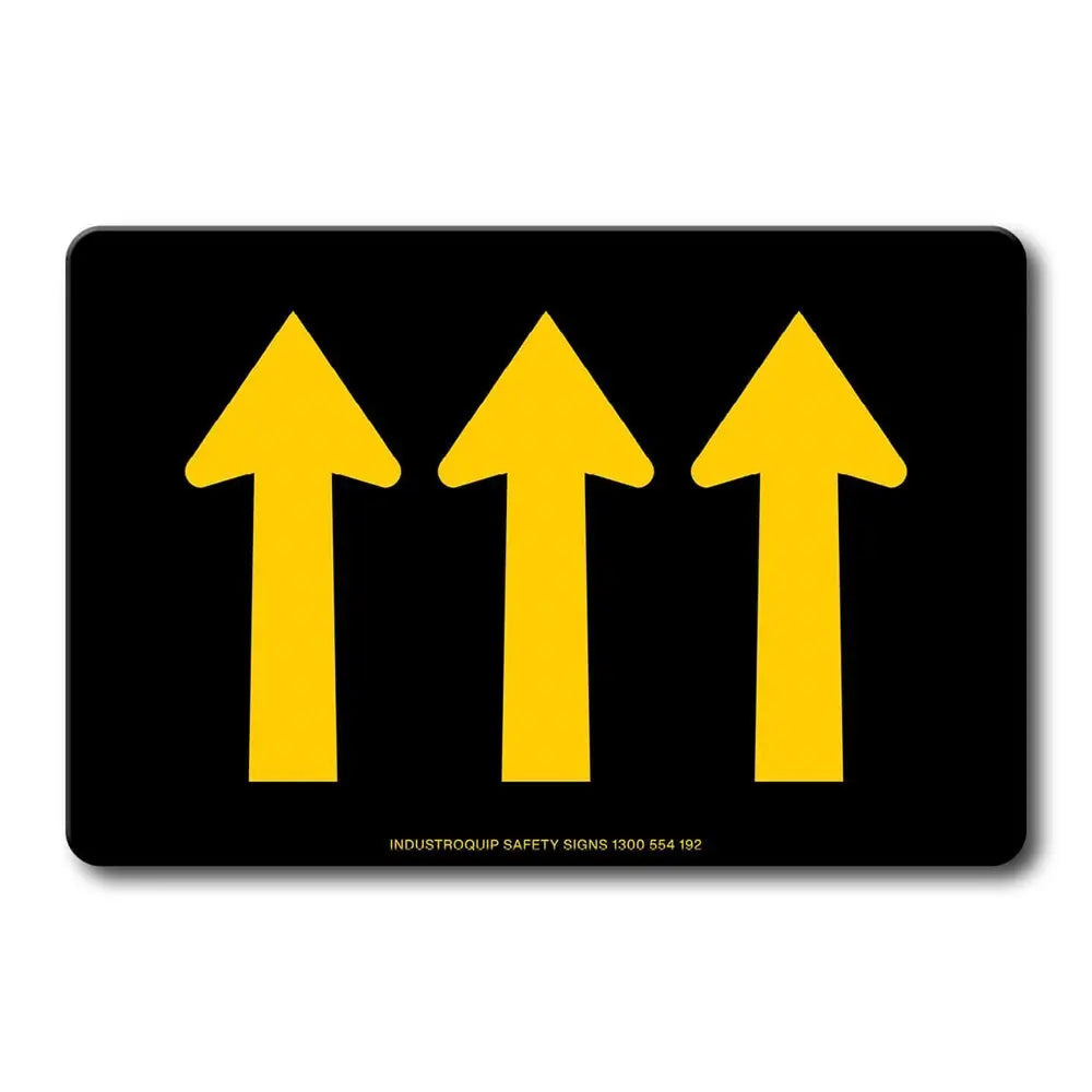 Swing Stand Sign Only - 3 Lane Status Nightwork Industroquip