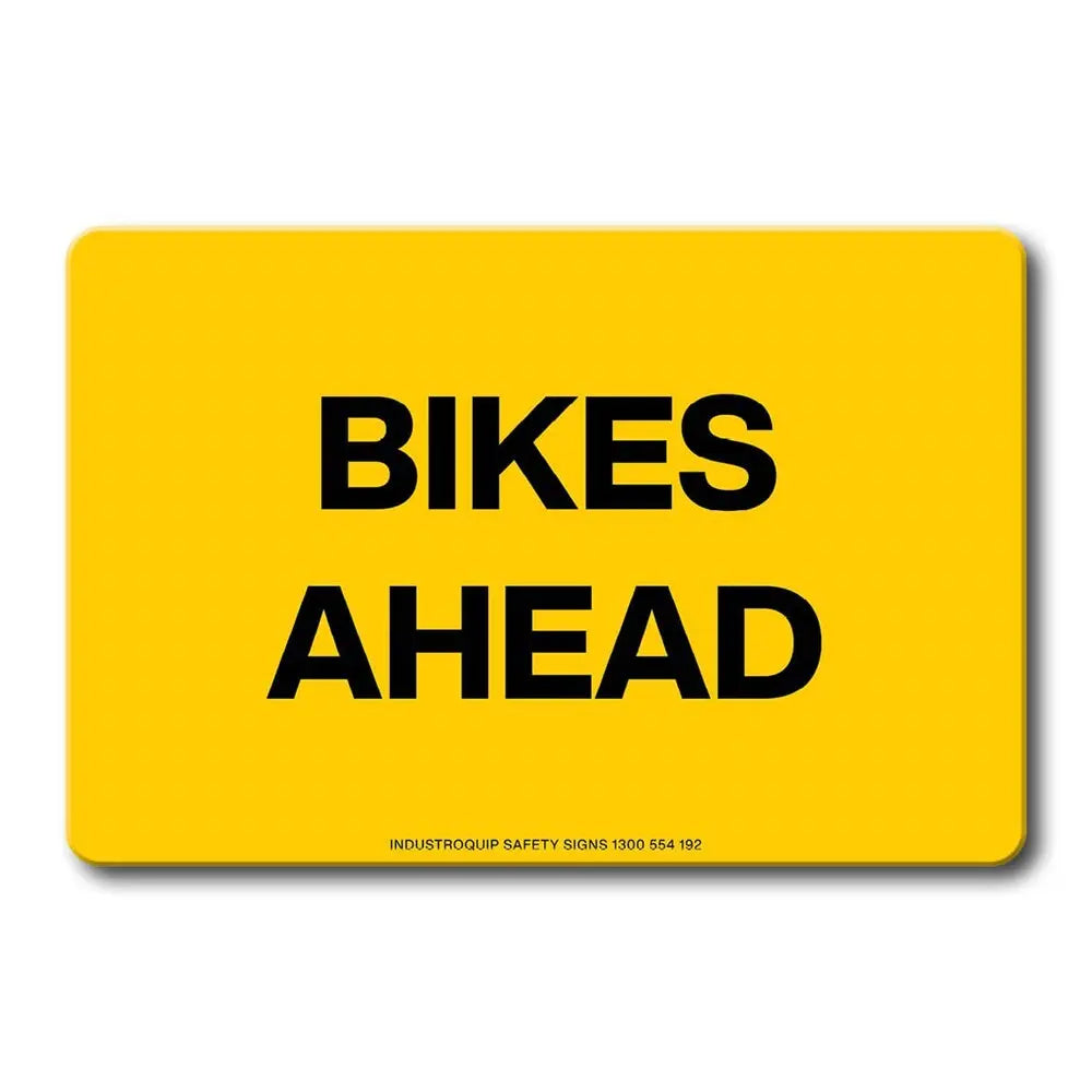 Swing Stand Sign Only - Bikes Ahead Industroquip