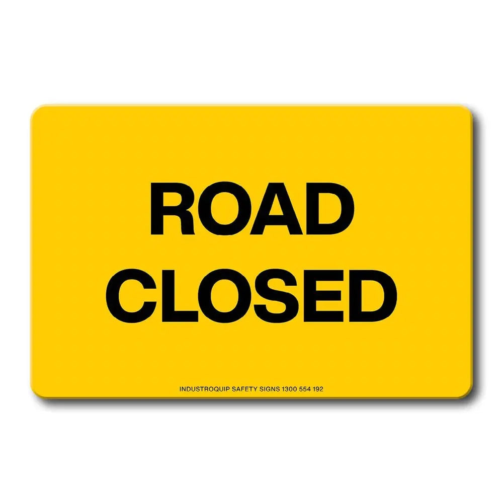 Swing Stand Sign Only - Road Closed Industroquip