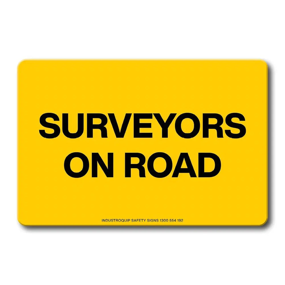 Swing Stand Sign Only - Surveyors On Road Industroquip
