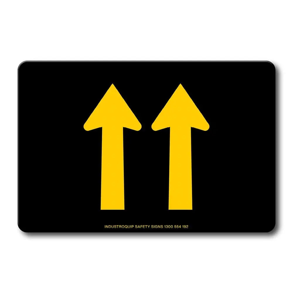 Swing Stand Sign Only - 2 Lane Status Nightwork Industroquip