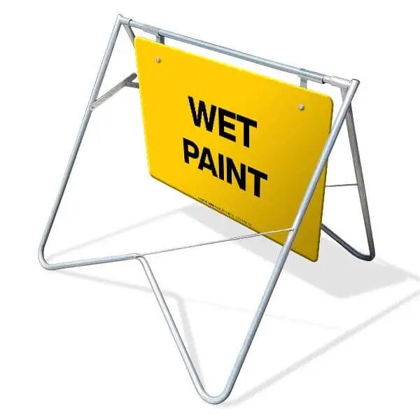 Swing Stand & Sign - Wet Paint Industroquip