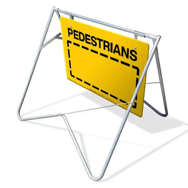 Swing Stand & Sign - Pedestrians - 600 x 900mm Industroquip