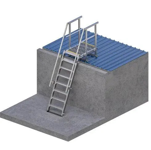 ALTO™  Aluminium Step Ladder with 900mm platform Industro