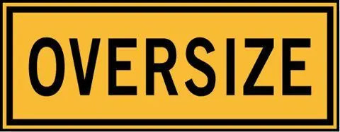 Oversize Sign - Metal