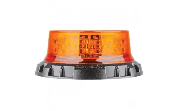 Ionnic™  Bolt Down LED Low Profile Beacon - Amber Industro