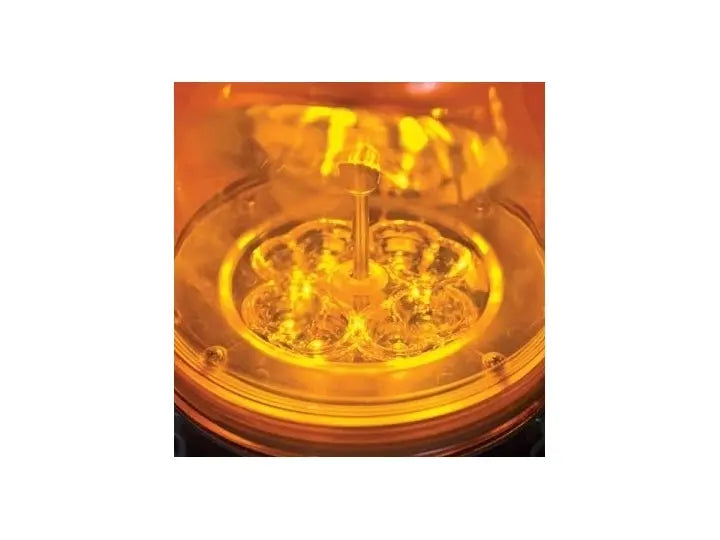 Ionnic Rotating Beacon LED Amber With Bolt-On Base ionnic