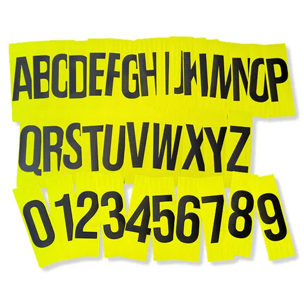 Individual Call Sign Decal Letters & Numbers Industroquip