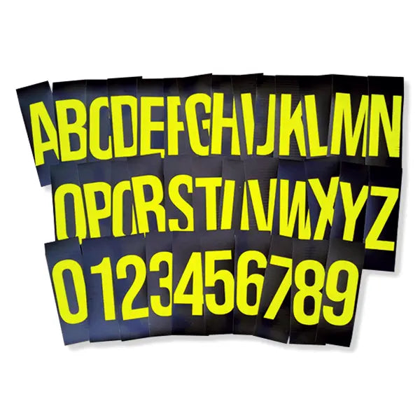 Individual Call Sign Decal Letters & Numbers Industroquip