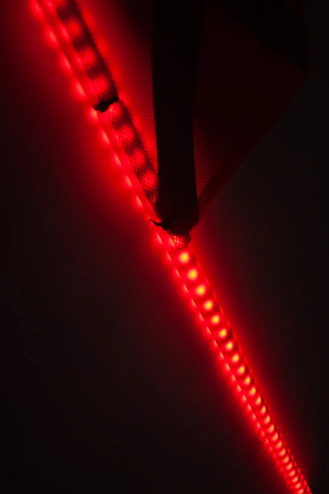 Exoguard™ Full Pole LED 1.8M Premium Mining Whip Flag with Pole including Mine Flag, Joiner & Snap On Fittings Industro