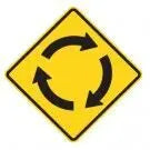 W2-7 Roundabout Sign Industroquip