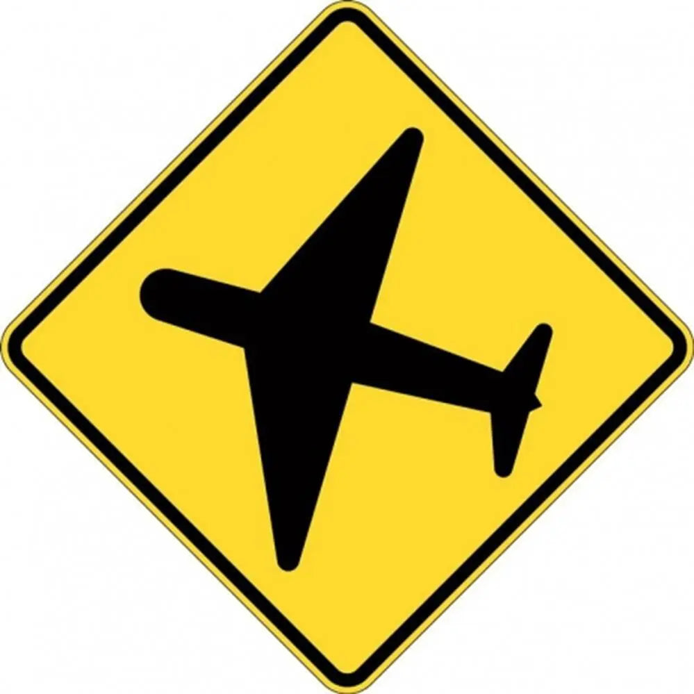 W5-30A Aircraft- Class 1 Reflective - 600mm x 600mm Industroquip